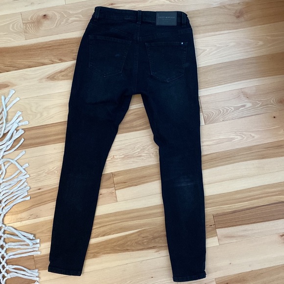 Lucky Brand black skinny jeans (Bella) in perfect condition Size 2/26 regular - Picture 6 of 6